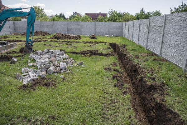 Yard Trenching in South Zanesville