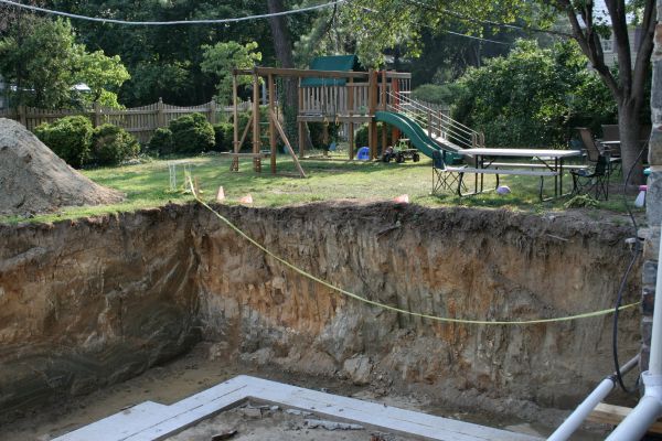 Footer Digging in South Zanesville