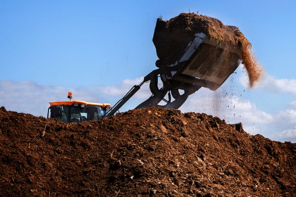 Dirt Spreading in South Zanesville