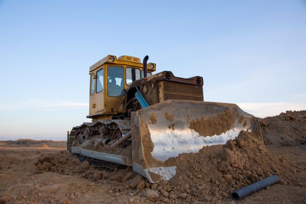 Bulldozer Land Grading in South Zanesville