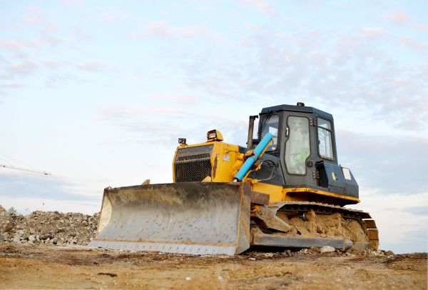 Bulldozer Land Excavation in South Zanesville