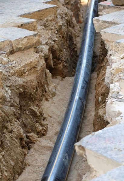 Drainpipe Trenching in South Zanesville