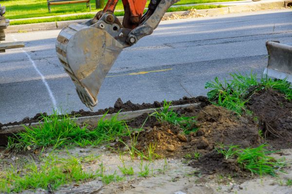 Cost of Sewer Line Trenching in South Zanesville