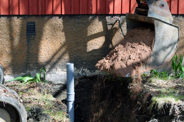 Sewer Line Digging in South Zanesville